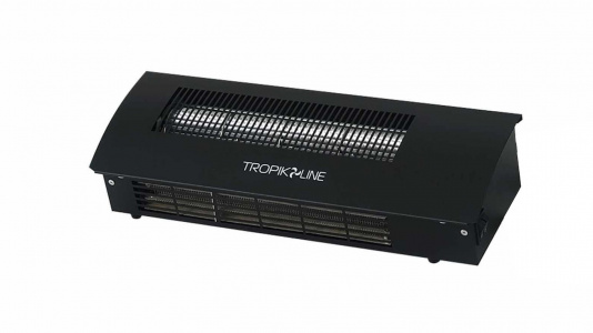 электрическая тепловая завеса tropik line к3 black без сетевого шнура